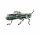 Zlatá brož s brilianty